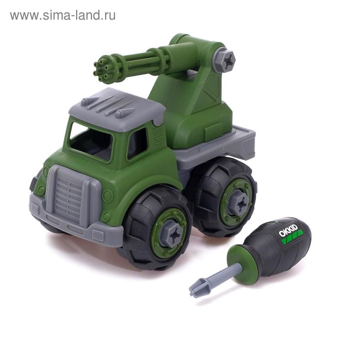 Конструктор винтовой» Военный транспорт», с пулемётом
Конструктор винтовой» Военный транспорт», с пулемётом