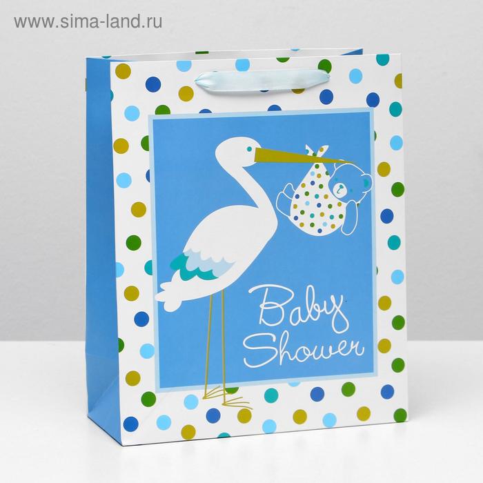 Пакет подарочный ламинированный, 26 x 32 x 12 см
Пакет подарочный ламинированный, 26 x 32 x 12 см