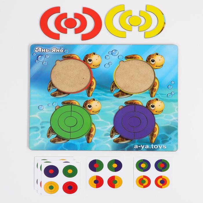 Сортер "Черепашки. Цвета"
Сортер "Черепашки. Цвета"