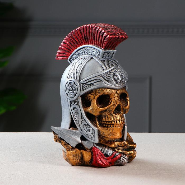 Копилка "Череп в шлеме", цвет разноцветный, 25 см
Копилка "Череп в шлеме", цвет разноцветный, 25 см