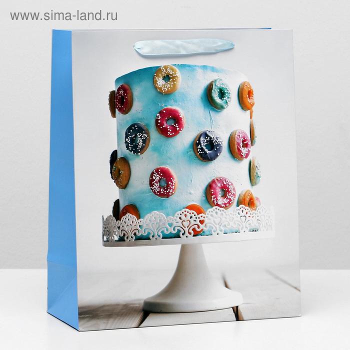 Пакет подарочный ламинированный, 26 x 32 x 12 см
Пакет подарочный ламинированный, 26 x 32 x 12 см