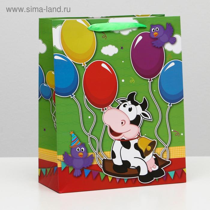 Пакет подарочный ламинированный, 26 x 32 x 12 см
Пакет подарочный ламинированный, 26 x 32 x 12 см