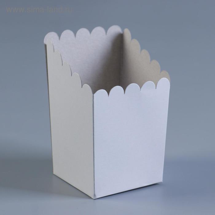 Упаковка для картофеля фри "Стакан" белая, 200 гр.
Упаковка для картофеля фри "Стакан" белая, 200 гр.