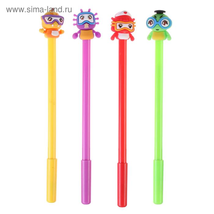 Ручка гелевая-прикол МИКС Зверушки в очках
Ручка гелевая-прикол МИКС Зверушки в очках