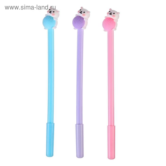 Ручка-прикол Calligrata "Кот с клубком", гелевая, МИКС
Ручка-прикол Calligrata "Кот с клубком", гелевая, МИКС