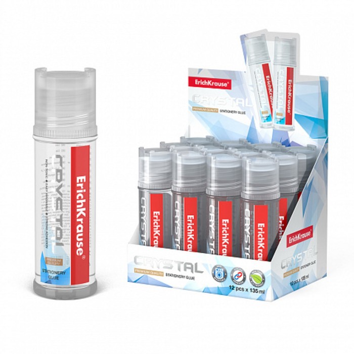 Клей канцелярский ErichKrause "Crystal", 135 мл (цена за шт.)
Клей канцелярский ErichKrause "Crystal", 135 мл (цена за шт.)