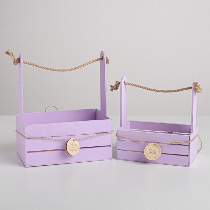 Набор деревянных ящиков 2 в 1 с шильдиком, «Самой нежной», 25х15х30, 21х12х23 см
Набор деревянных ящиков 2 в 1 с шильдиком, «Самой нежной», 25х15х30, 21х12х23 см