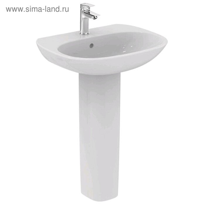 фото Раковина ideal standard tesi t352201, 60 см, тонкий бортик