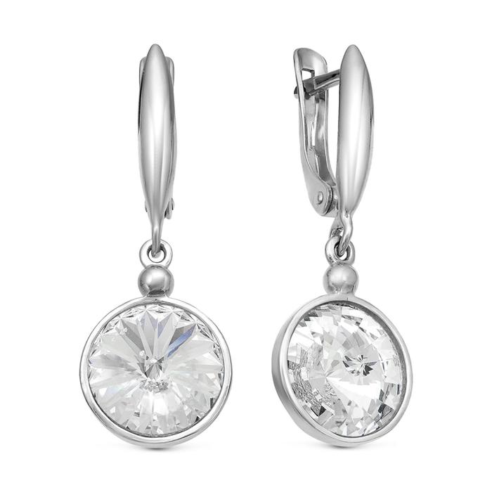 Серьги "Кристалл" посеребрение с оксидированием, цвет белый
Серьги "Кристалл" посеребрение с оксидированием, цвет белый