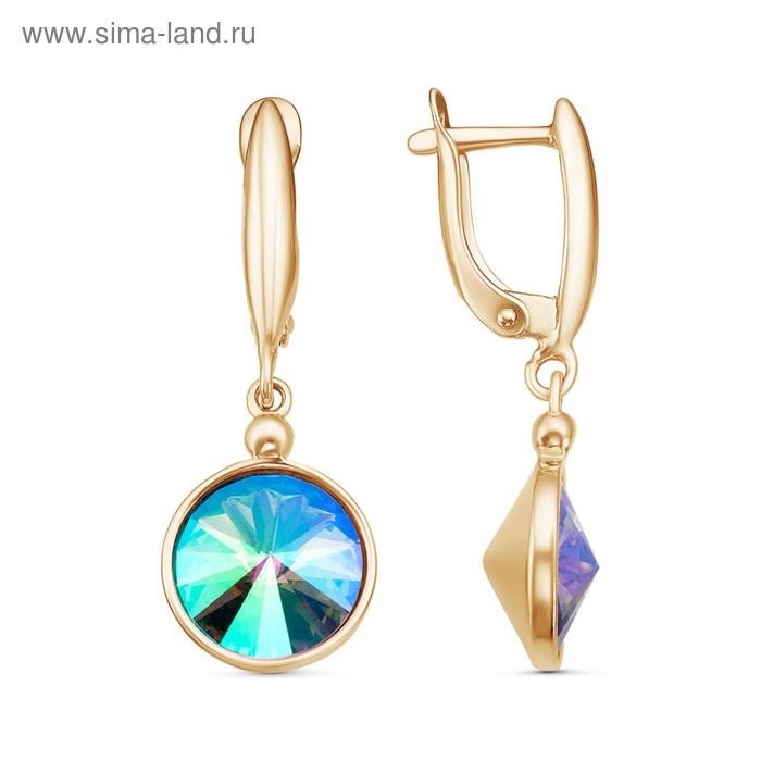 Серьги "Кристалл" позолота, цветные
Серьги "Кристалл" позолота, цветные