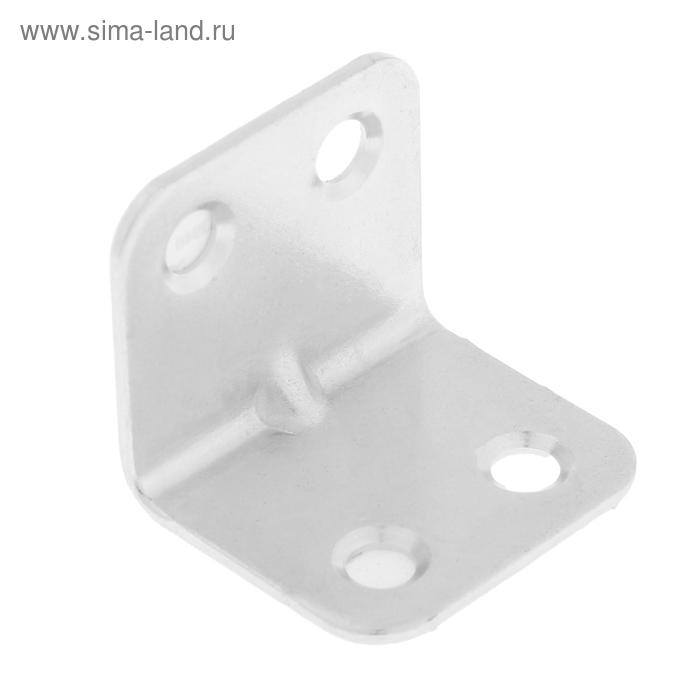 Уголок мебельный 25х25х28, цвет белый цинк, 1 шт.
Уголок мебельный 25х25х28, цвет белый цинк, 1 шт.