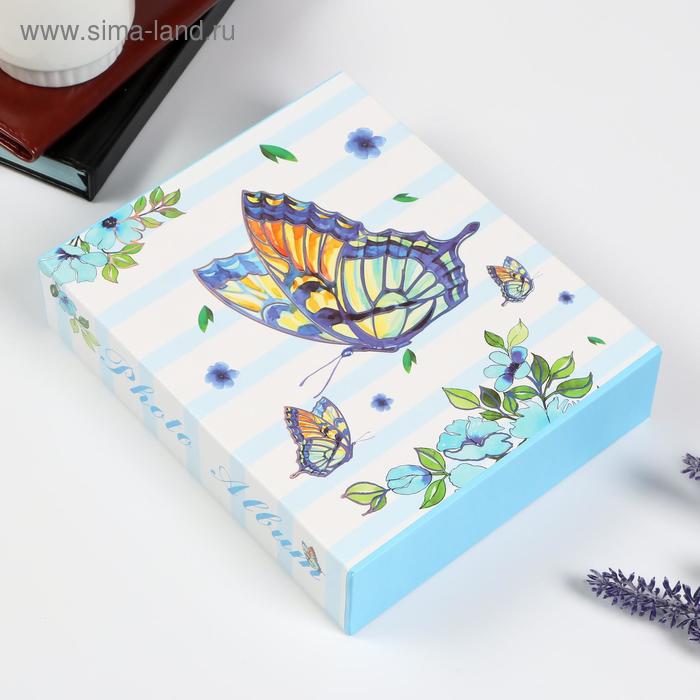 Фотоальбом на 80 фото 10х15 см "Бабочки" золотая обводка, в коробке МИКС 23х1х5 см
Фотоальбом на 80 фото 10х15 см "Бабочки" золотая обводка, в коробке МИКС 23х1х5 см