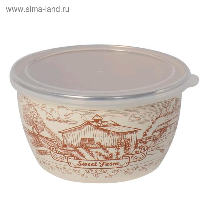 Миска с крышкой 14 см, 1.1 л 
Миска с крышкой 14 см, 1.1 л