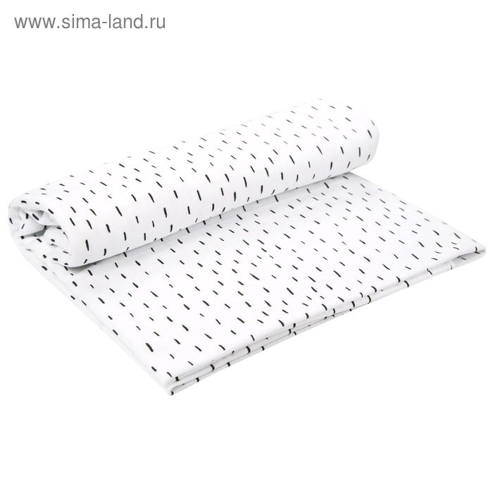 Пелёнка Soft hugs, размер 90 × 120 см, принт черточки 
Пелёнка Soft hugs, размер 90 × 120 см, принт черточки