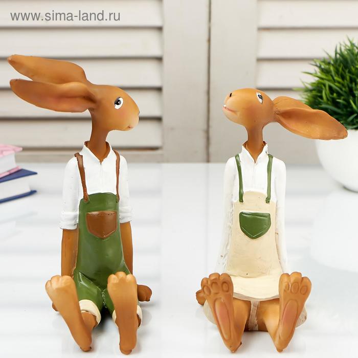 Сувенир полистоун "Зайка в сарафане/Заяц в комбинезоне" МИКС 16,7х10,3х6,5 см
Сувенир полистоун "Зайка в сарафане/Заяц в комбинезоне" МИКС 16,7х10,3х6,5 см