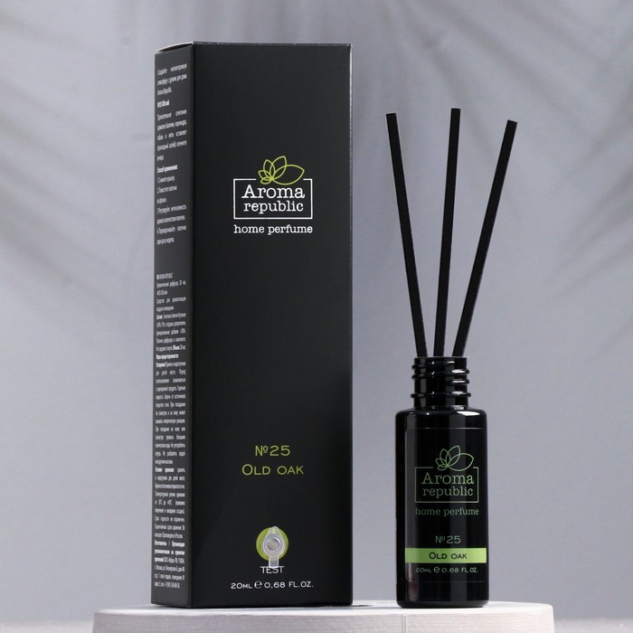 Диффузор ароматический AROMA REPUBLIC, 20 мл, "Old oak", базилик и кориандр
Диффузор ароматический AROMA REPUBLIC, 20 мл, "Old oak", базилик и кориандр