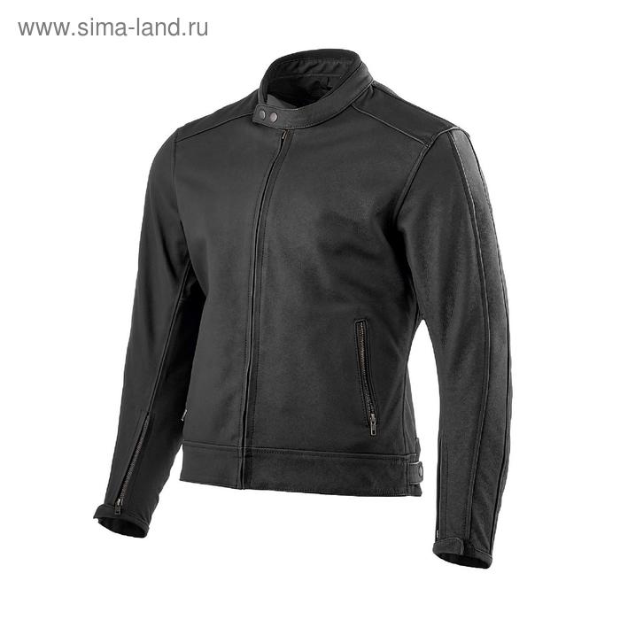 фото Куртка кожаная мужская cheastor, размер m, чёрная moteq
