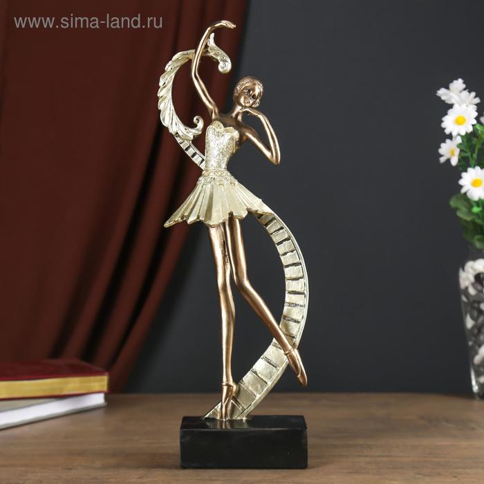 Сувенир полистоун "Балерина в золотой пачке" 39,5х9,5х14 см
Сувенир полистоун "Балерина в золотой пачке" 39,5х9,5х14 см