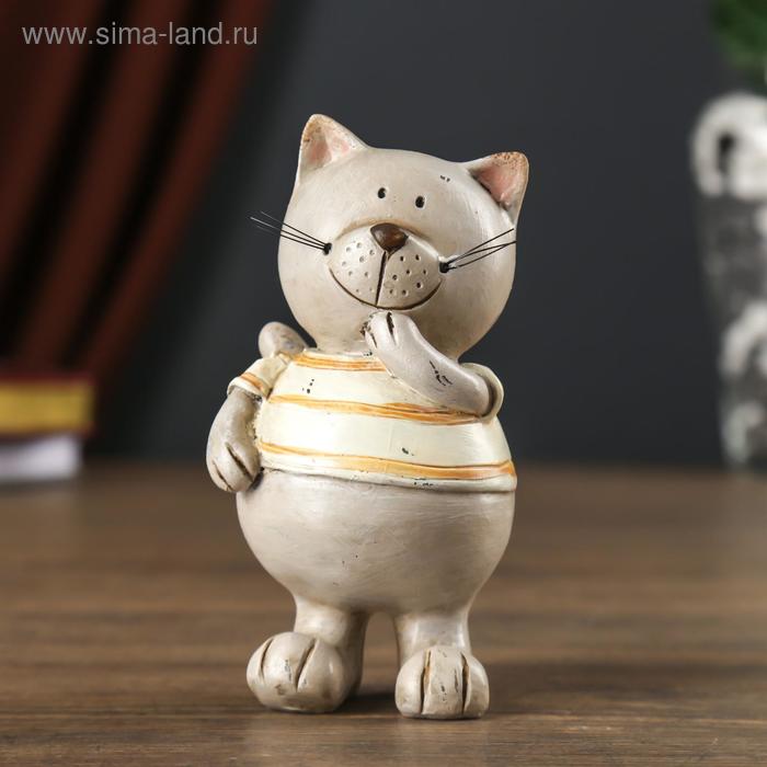 Сувенир полистоун "Котик в комбинезоне/футболке" МИКС 14,5х7х8,5 см
Сувенир полистоун "Котик в комбинезоне/футболке" МИКС 14,5х7х8,5 см