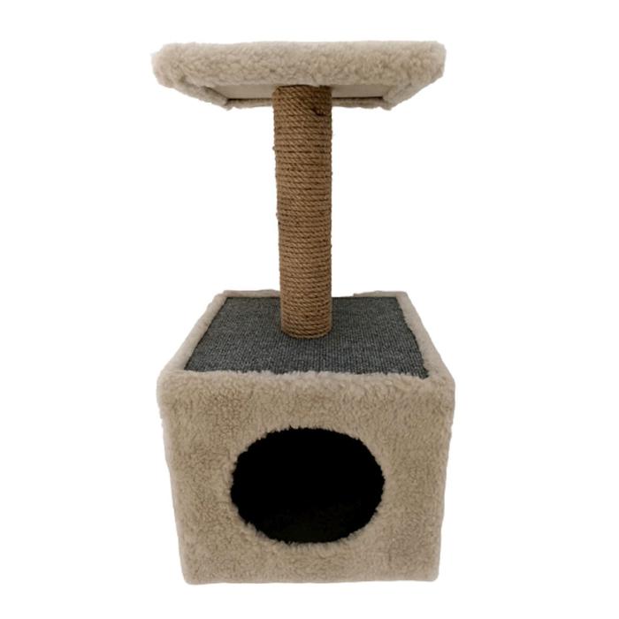 Домик для животных, 30 х 30 х 59 см, джут, тёмно-бежевый
Домик для животных, 30 х 30 х 59 см, джут, тёмно-бежевый