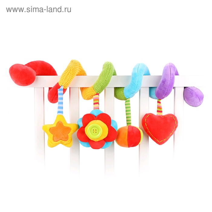 Растяжка с развивающими игрушками «Радуга»
Растяжка с развивающими игрушками «Радуга»