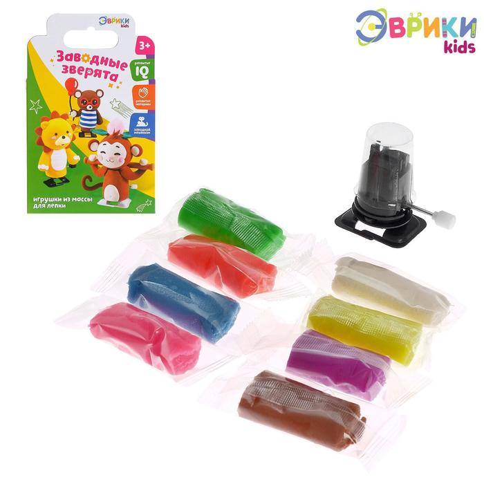Набор для игры с пластилином «Заводные зверята»
Набор для игры с пластилином «Заводные зверята»