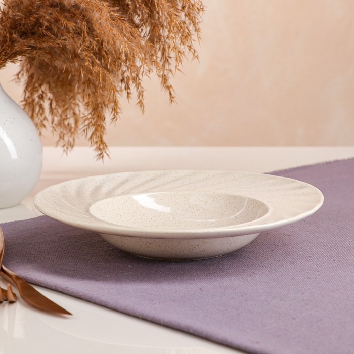 Тарелка для пасты "Капучино", 22 см
Тарелка для пасты "Капучино", 22 см