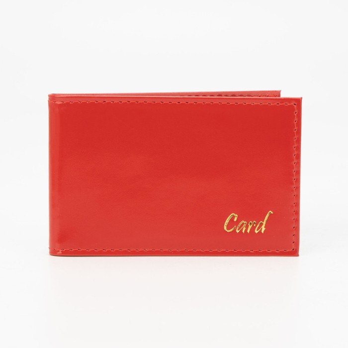 Визитница, 18 листов, цвет красный
Визитница, 18 листов, цвет красный