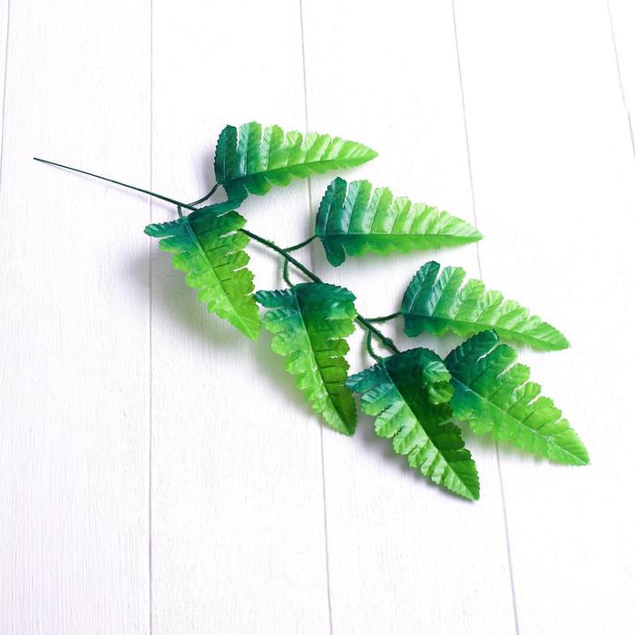 Лист искусственный, 7 листочков, 40 × 17 см
Лист искусственный, 7 листочков, 40 × 17 см