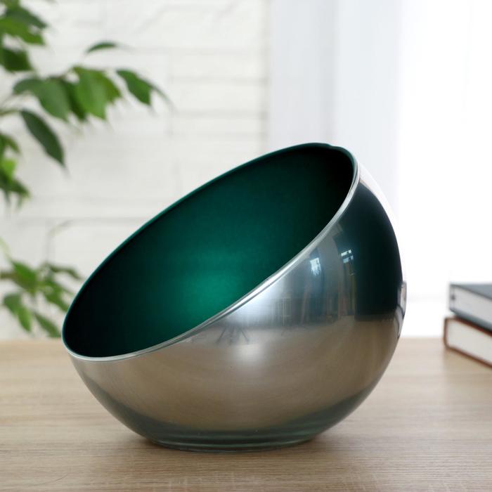 Ваза "Серебро/нефрит"d-19см h-17см
Ваза "Серебро/нефрит"d-19см h-17см