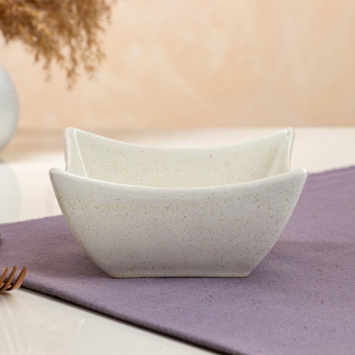 Салатник "Квадрат", капучино, 500 мл 
Салатник "Квадрат", капучино, 500 мл