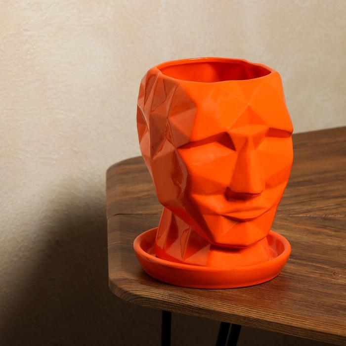 Горшок для цветов "Кай", глянец, оранжевый, керамика, 2 л
Горшок для цветов "Кай", глянец, оранжевый, керамика, 2 л