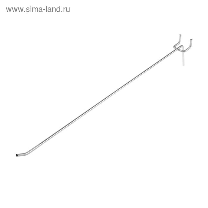 фото Крючок одинарный для перфорации, l=400, d=4, шаг 25