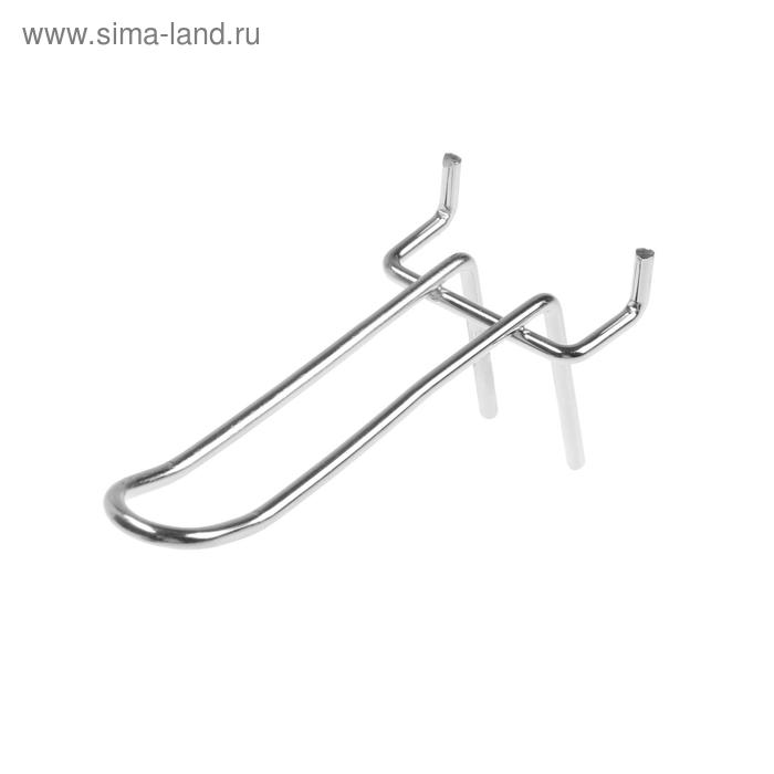 фото Крючок двойной для перфорации, l=100, d=4, шаг 25