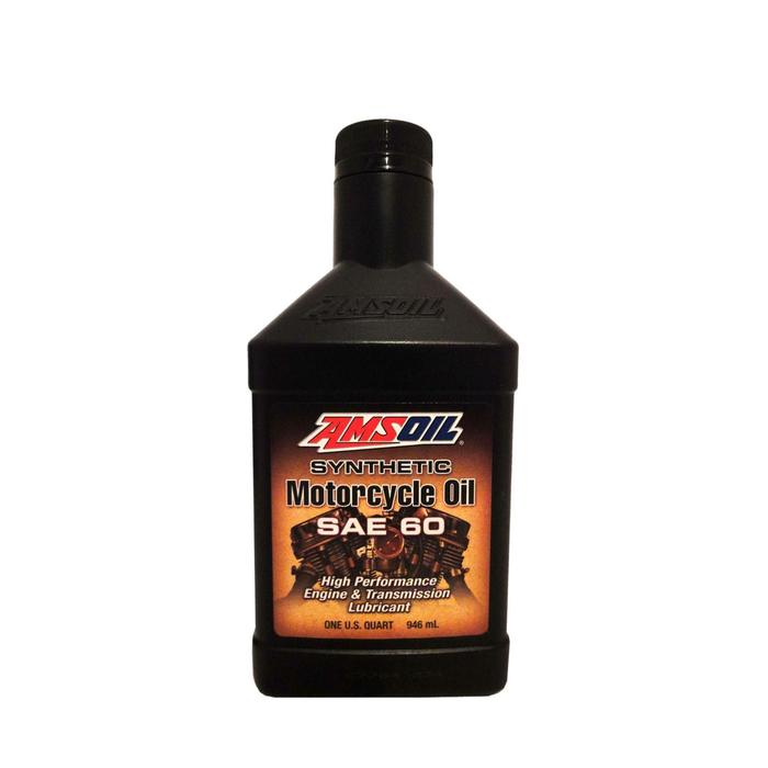 фото Мотоциклетное масло amsoil synthetic motorcycle oil sae 60, 0,946л