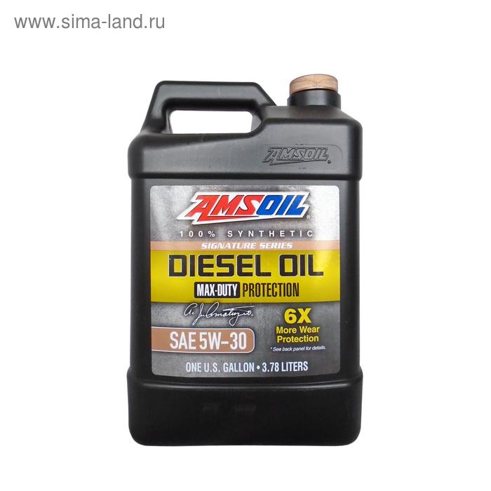 фото Моторное масло amsoil max-duty synthetic diesel oil sae 5w-30, 3.78л