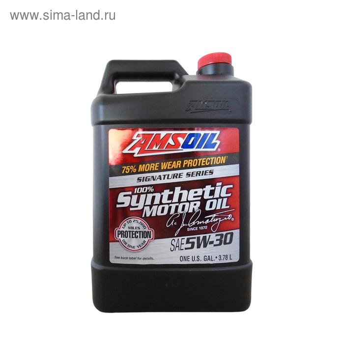 фото Моторное масло amsoil signature series synthetic motor oil sae 5w-30, 3,78л