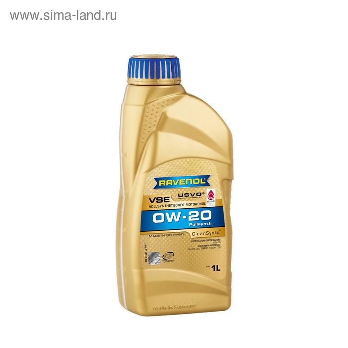 Моторное масло RAVENOL VSE SAE 0W-20, 1л 
Моторное масло RAVENOL VSE SAE 0W-20, 1л