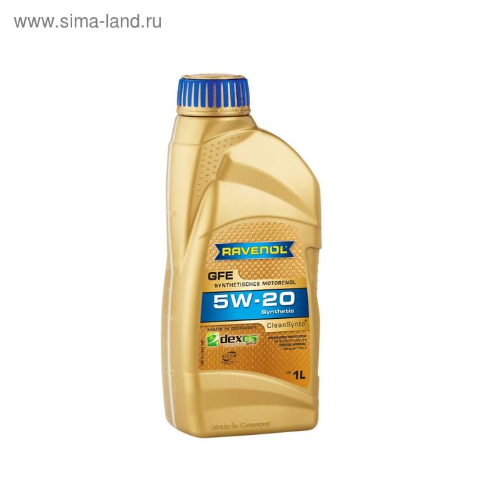 Моторное масло RAVENOL GFE SAE 5W-20, 1л 
Моторное масло RAVENOL GFE SAE 5W-20, 1л