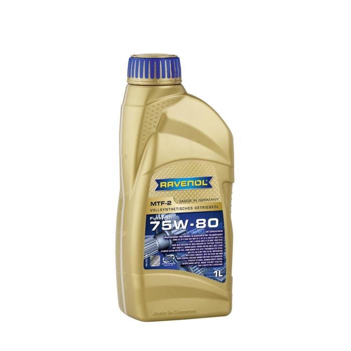 Трансмиссионное масло RAVENOL MTF -2 SAE 75W-80, 1л
Трансмиссионное масло RAVENOL MTF -2 SAE 75W-80, 1л