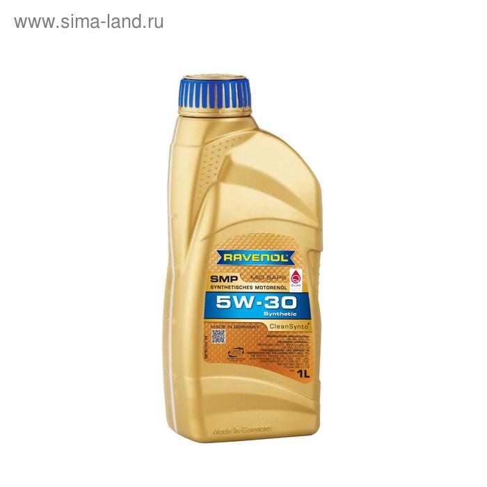 Моторное масло RAVENOL SMP SAE 5W-30, 1л
Моторное масло RAVENOL SMP SAE 5W-30, 1л