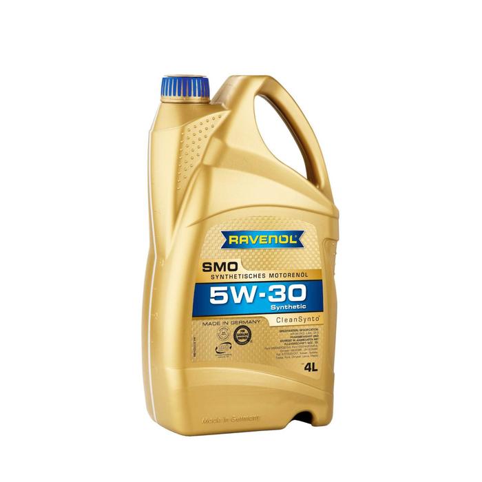 Моторное масло RAVENOL SMO SAE 5W-30, 4л
Моторное масло RAVENOL SMO SAE 5W-30, 4л