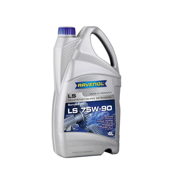 Трансмиссионное масло RAVENOL Getriebeoel LS SAE 75W-90, 4л 
Трансмиссионное масло RAVENOL Getriebeoel LS SAE 75W-90, 4л