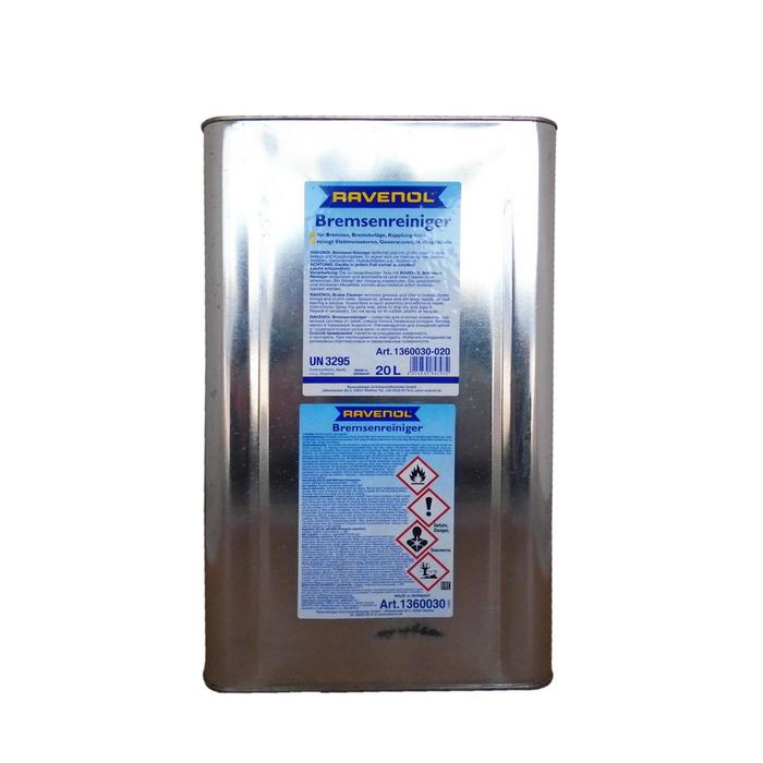 Очиститель торм. системы RAVENOL Bremsenreiniger, 20л
Очиститель торм. системы RAVENOL Bremsenreiniger, 20л