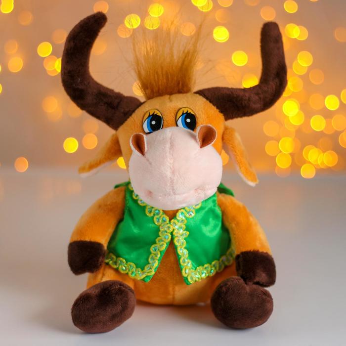 Мягкая игрушка «Бык»
Мягкая игрушка «Бык»