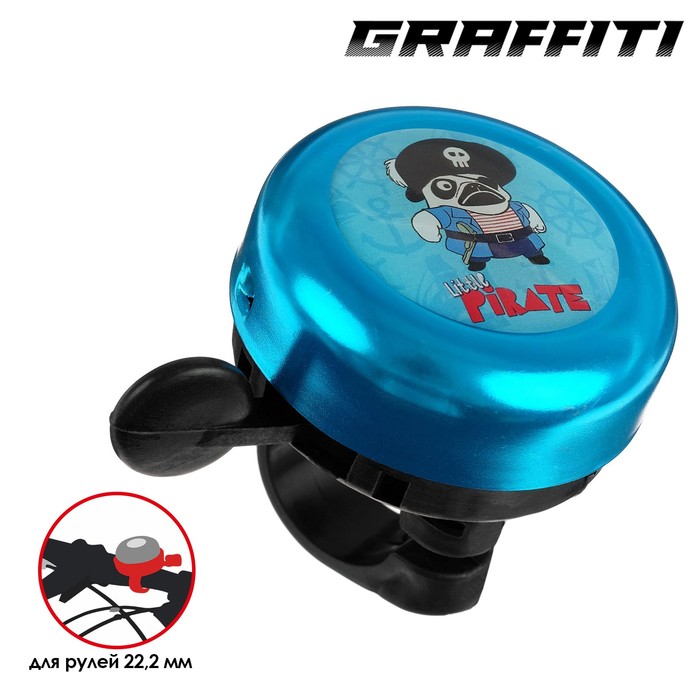 Звонок велосипедный Graffiti "Little pirate"
Звонок велосипедный Graffiti "Little pirate"