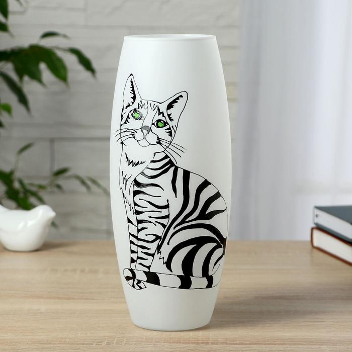 Ваза "Котик" d-8см, 11х26 см, V=1,75л
Ваза "Котик" d-8см, 11х26 см, V=1,75л