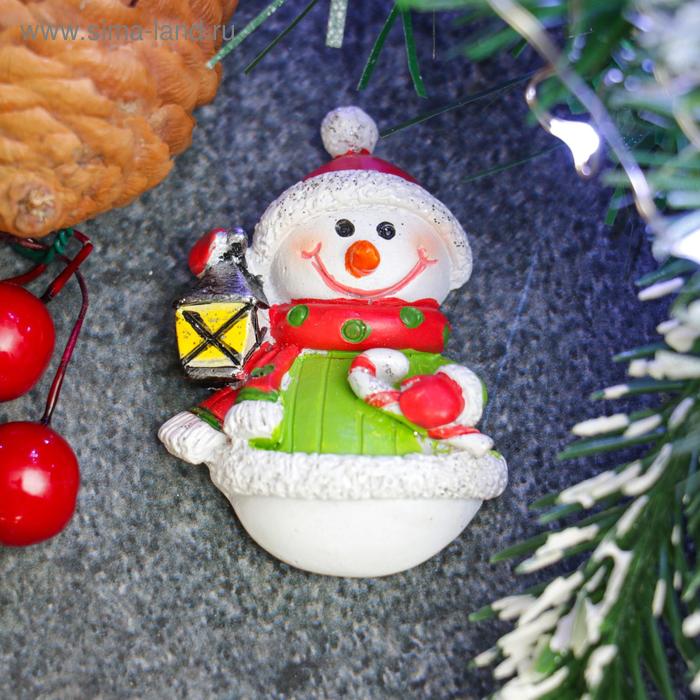 Магнит "Снеговик с фонариком" 6х4х1,5см
Магнит "Снеговик с фонариком" 6х4х1,5см