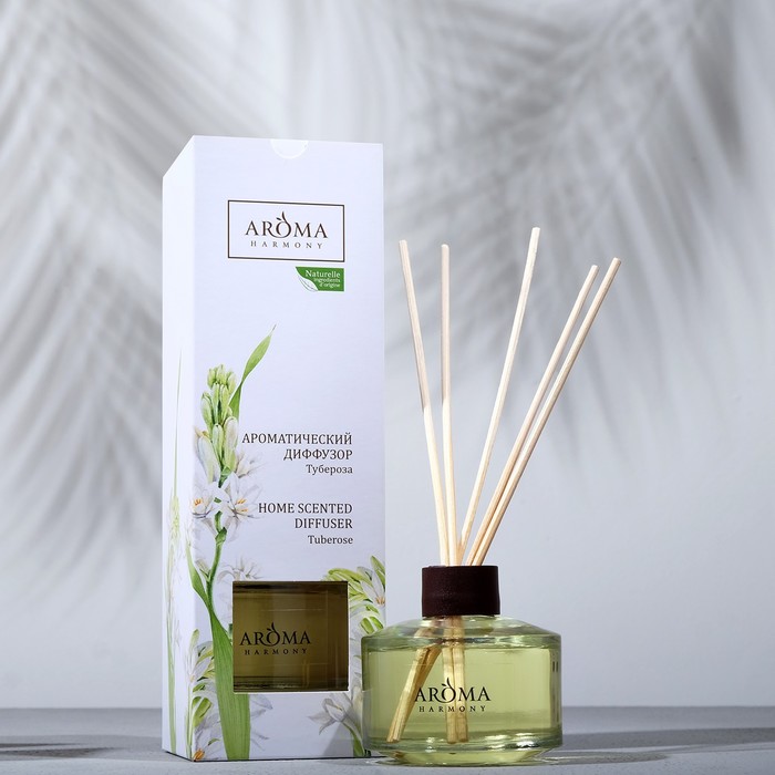 Диффузор ароматический, 100 мл, тубероза
Диффузор ароматический, 100 мл, тубероза