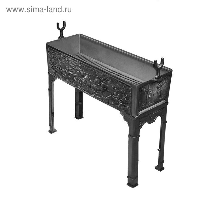 Комплект «Спарта 4», чаша мангала, 2 колосника, ножки 600 мм
Комплект «Спарта 4», чаша мангала, 2 колосника, ножки 600 мм